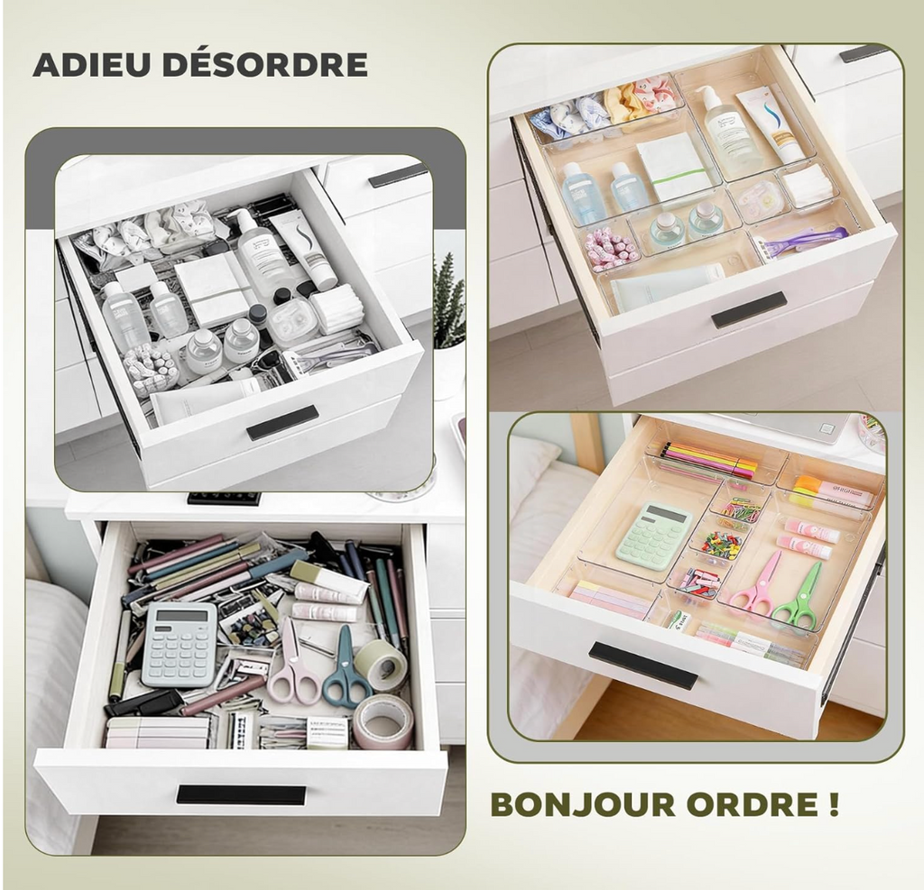 Pack de 25 Boîtes de Rangement