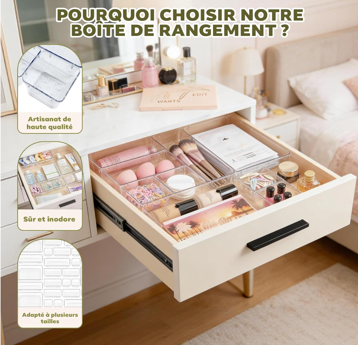 Pack de 25 Boîtes de Rangement