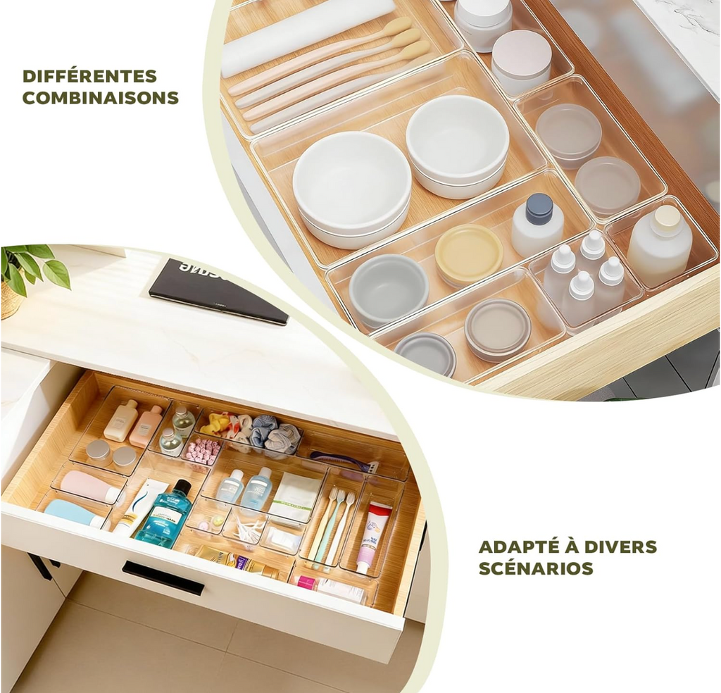 Pack de 25 Boîtes de Rangement