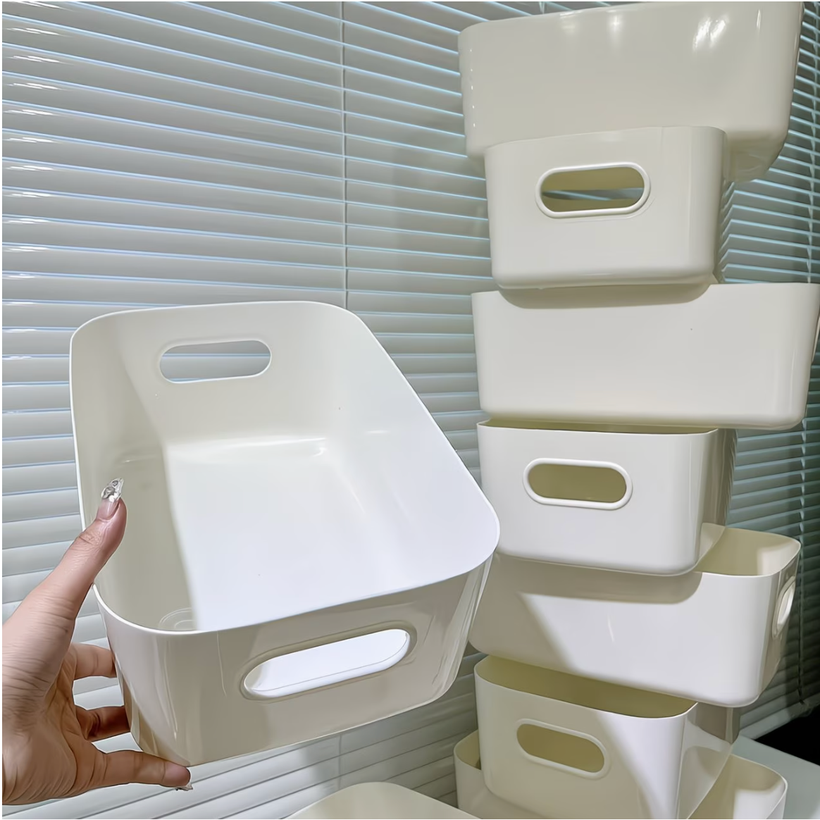 Pack de 10 Paniers de Rangement Premium – L’Organisation Parfaite en un Clin d’Œil