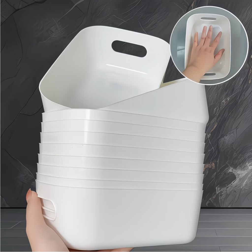 Pack de 10 Paniers de Rangement Premium – L’Organisation Parfaite en un Clin d’Œil