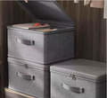 Boîte de Rangement Pliable en Tissu
