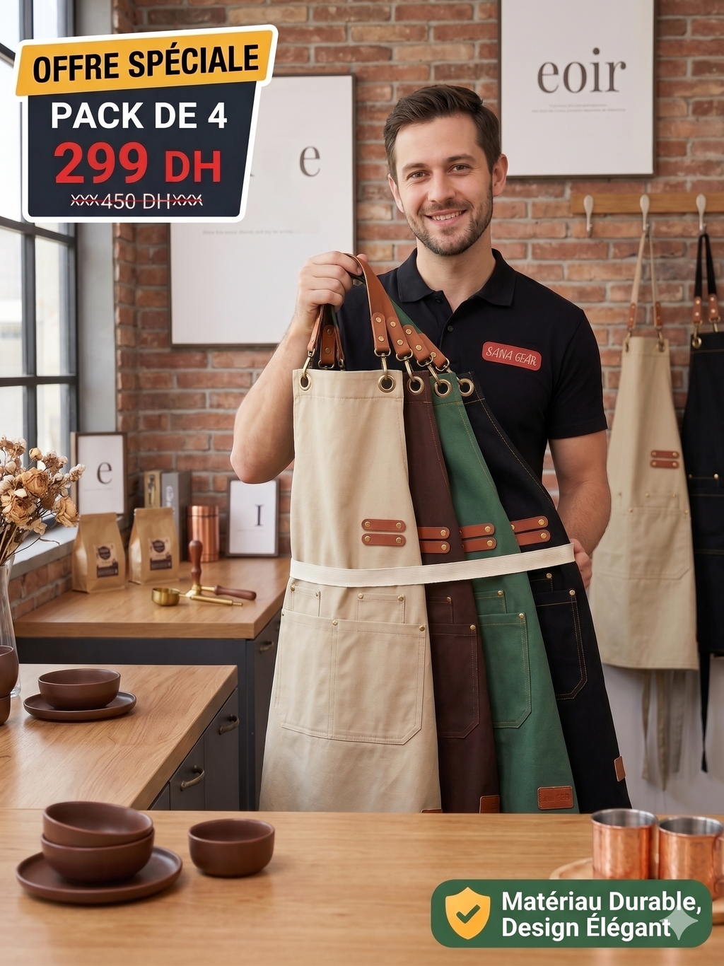 Tabliers de Cusine impermeable 2026