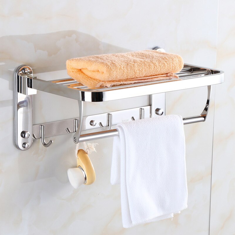 Double porte-serviettes en Inox 304