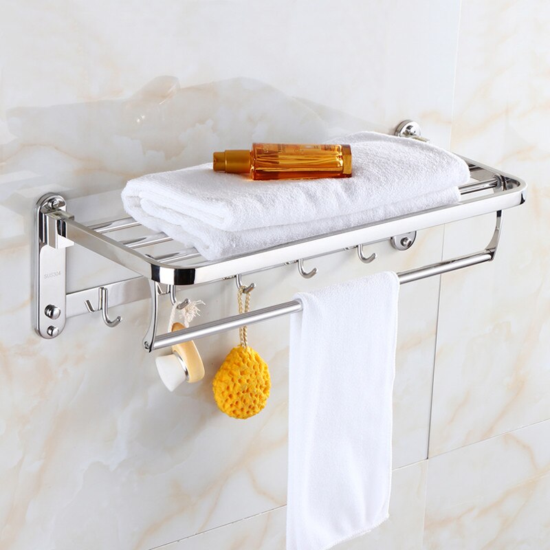 Double porte-serviettes en Inox 304